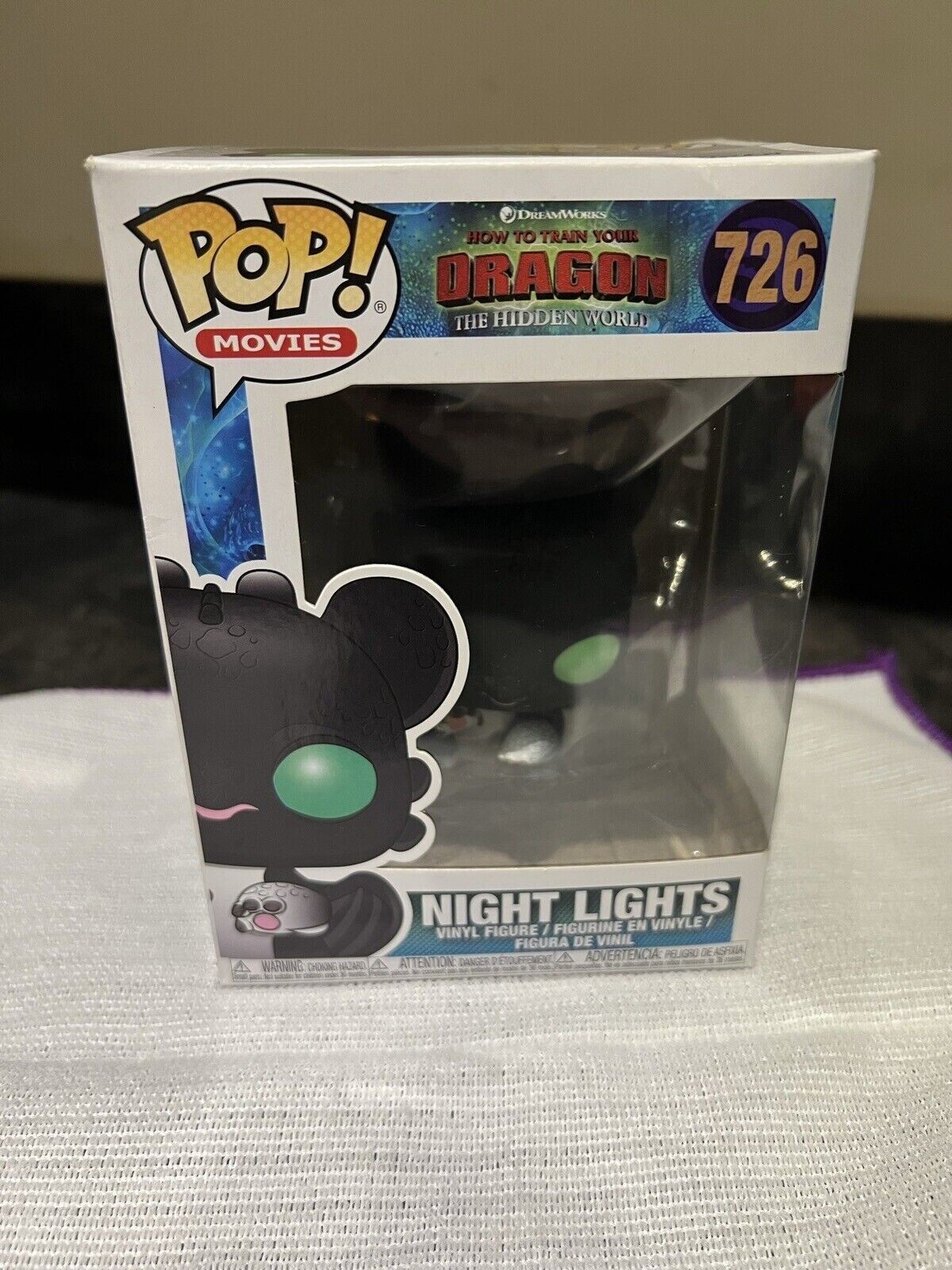 Night Lights Funko Pop Vinyl Figure 726 How To Train Your Dragon Hidden World eBay