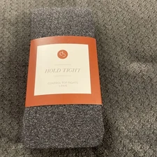 New Dressbarn Charcoal Tights Hold Tight Medium OC13