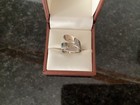 Vintage Washington D.C. Ring Adjustable US Capitol Silver Bypass Spoon Souvenir — photo 5
