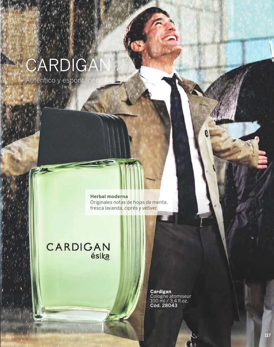Perfume cardigan esika precio hot sale