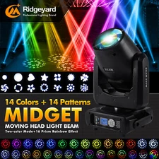 230W Mini 7R Beam Moving Head Light Stage Light Effect DMX 512 for Disco Bar