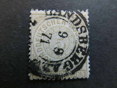 A4P15F101 Deutsche Staaten Norddeutscher Bund 1869 5gr gebraucht