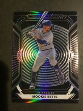 2021 Chronicles Baseball Mookie Betts Obsidian Base Card Los Angeles Dodgers 