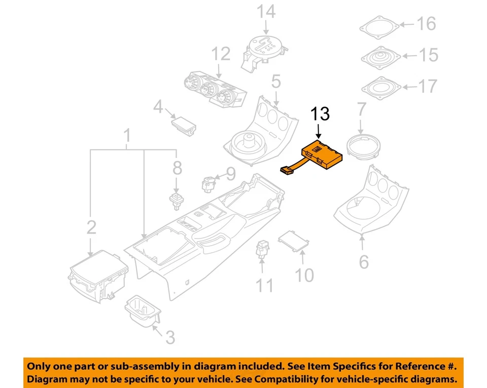 Módulo de control de temperatura de aire acondicionado usado se adapta a: Nissan 350z 2008 control de temperatura de aire acondicionado Foto 3 de 4