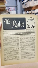 The Realist #65 and 66, set of two 1966 vf freethought satire, biting humor