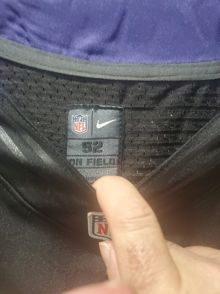 Camiseta Ray Lewis Nike Baltimore Ravens Talla 52 ¡Usada!  Foto 3 de 4