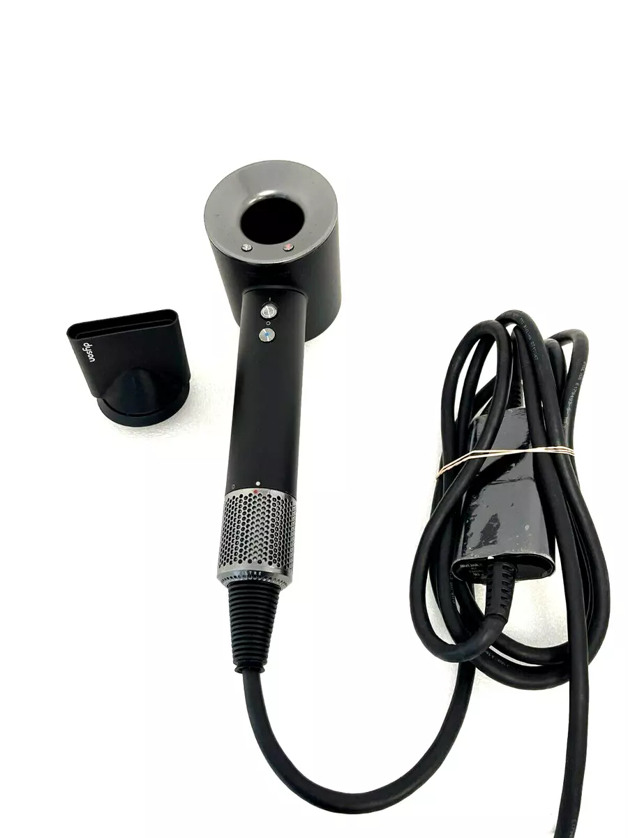 Dyson Supersonic Hair Dryer HD01 Black Plus Concentrator ( USED )