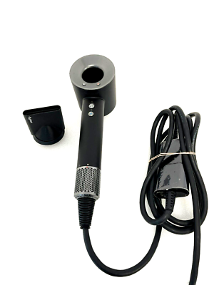 Dyson Supersonic Hair Dryer HD01 Black Plus Concentrator ( USED 