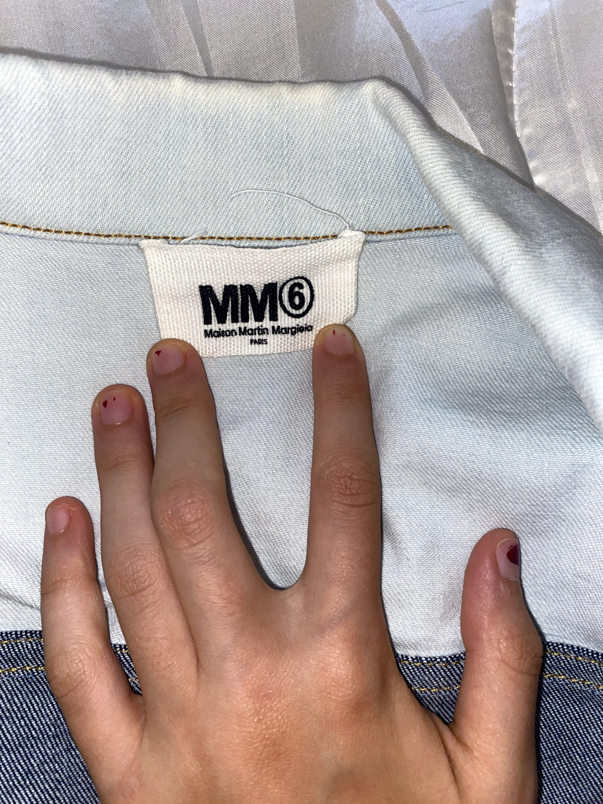 Maison Margiela Patchwork Denim Jacket - image 3