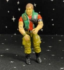 Vintage G.I. Joe Law w/Downtown Head Action Figure 1987 Hasbro