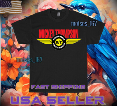 HOT SHIRT PREMIUM MICKEY THOMPSON TIRES P LOGO UNISEX T-SHIRT FUNNY SIZE S - 5XL