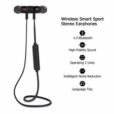 Metal Sports Bluetooth Earphone Headset