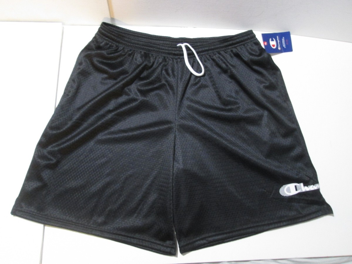 NEW XL Men's Black Champion Classic Mesh Basketball Drawstring - Main Image