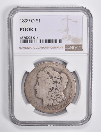 POOR 1 1899-O Morgan Silver Dollar NGC Lowball Low Ball *4629