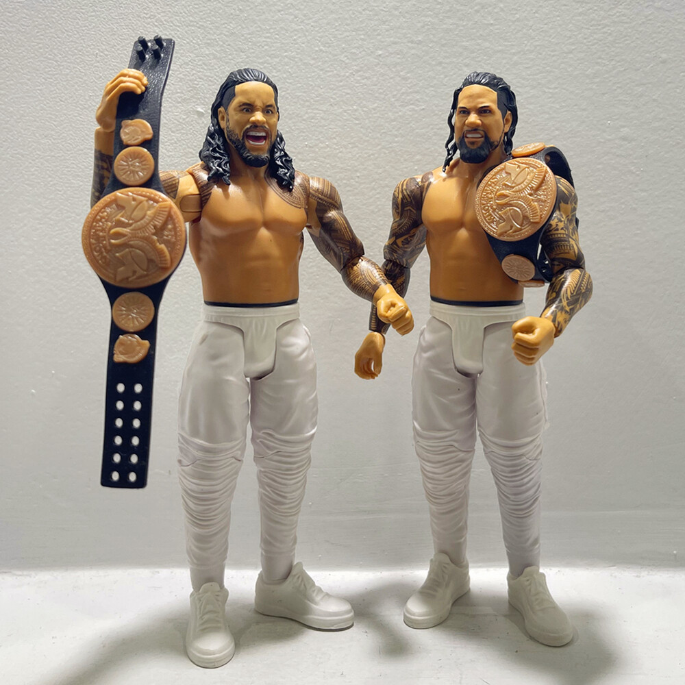 2 Packs WWE The Usos Jimmy & Jey USO Wrestling Action Figure