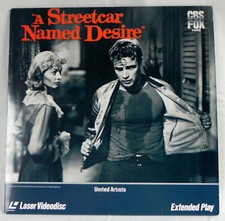 "A Streetcar Named Desire" Laser Videodisc, Extended Play 1951 Film Brando Leigh