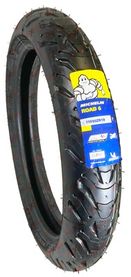 パーツ ROAD4 TRAIL 110/80R19 150/70R17 Michelin Michelin Road 6 110/80ZR19 Front Tire 110 80 19 Motorcycle 29710