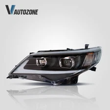 Pair LED Headlights For TOYOTA CAMRY 2012-2014 Assembly Head Lamps Projector DRL