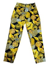 Gianni Versacd Linea ISTANTE pantaloni In Cotone Stampato