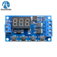 Trigger Cycle Timer Delay Switch 12 24V Circuit Board MOS Tube Control Module #F