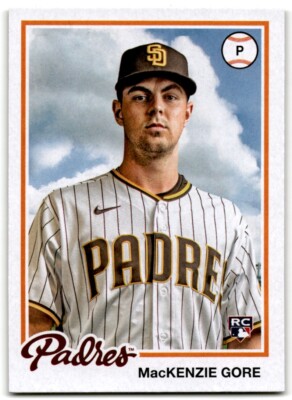 2022 Topps Archives Mackenzie Gore Rookie Rookie San Diego State Aztecs #137