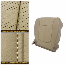 Driver Bottom Seat Cover Fits For 2011-2016 Ford F250 F350 Super Duty Lariat Tan
