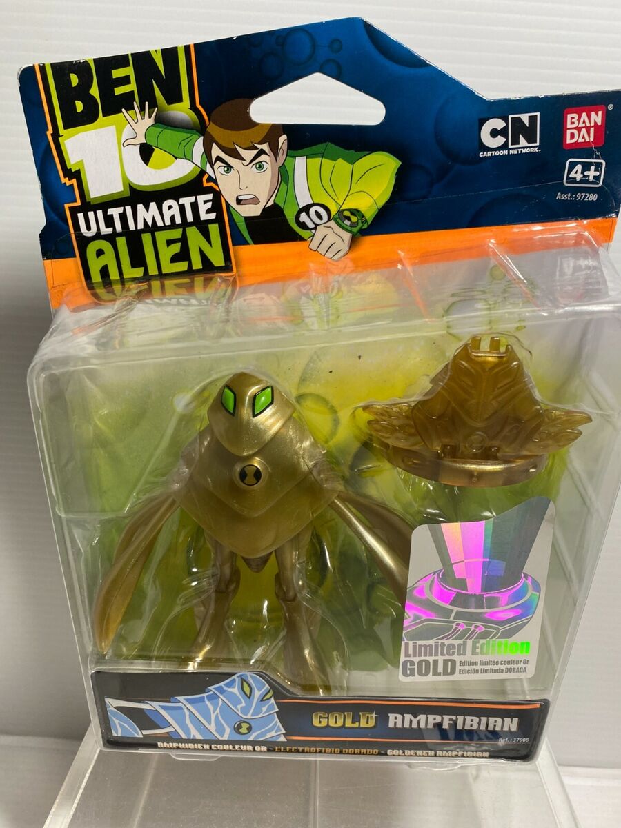 Ben 10 Ultimate Alien Limited Edition Gold Echo Echo Action Figure - Gold  Rare