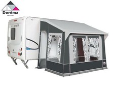  Dorema Quattro 275 Charcoal Caravan Porch Awning 25mm Aluminium Frame 