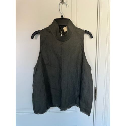 Laura Siegel Hanf Jogginghose Tank Top Zweiteiler Set Grün Lagenlook Small - Bild 6 von 9