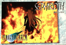 Sephiroth FINAL FANTASY VII FF7 SQUARE japanese card Japan Bandai No.60 1997 2