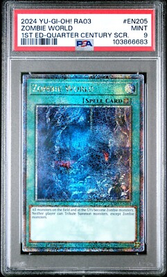 Zombie World - RA03-EN205 - Quarter Century Secret Rare 1st