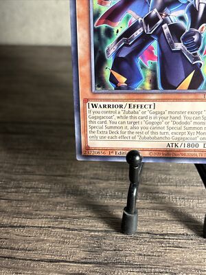 Yu-Gi-Oh! TCG Zubababancho Gagagacoat Legendary Duelists: 1st Ed