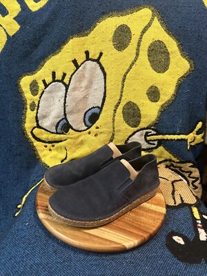 Birkenstock Navy Suede Callan Slip-On Loafers Birkenstock Callan Slip-on Flats Blue Suede Womens Size 37  main image 2