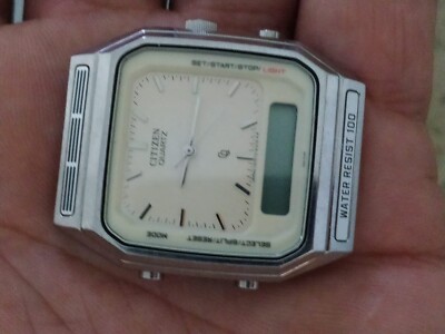 Vintage Citizen Ana Digi T011-312805 Watch Japan Not Work ing for