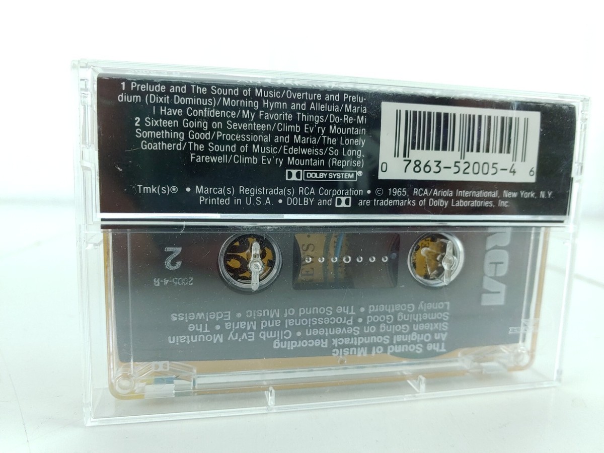 The Sound of Music Original Soundtrack Cassette Tape RCA Victor