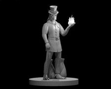 Dragonborn Male Sorcerer V5 Adventurer NPC 28mm Scale DND D D Tabletop Mini