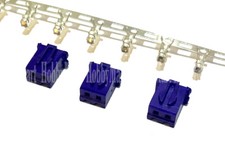 2-Pin JST-XH 2.5mm Blue Color Female Connector Crimp Pin DIY RC Battery 50 Set