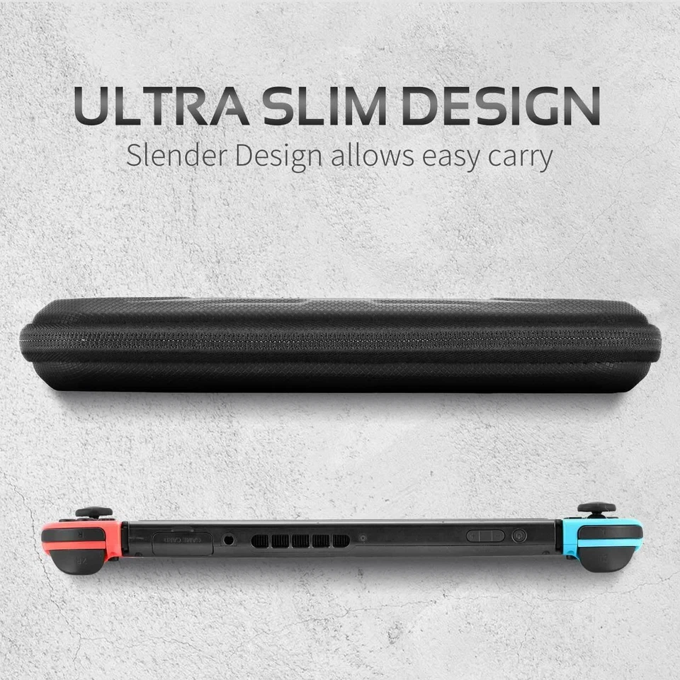 Mumba For Nintendo Switch Console Travel Carrying Case Ultra Slim Hard Shell Bag - Image 3 of 4
