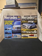 2 Mercedes Enthusiast Magazines October 2014 & January 2015