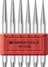 PB Taper pin punch set with holder 735BCN