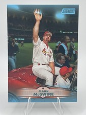 Mark McGwire 2025 Topps Stadium Club - #15 Light Blue Foil