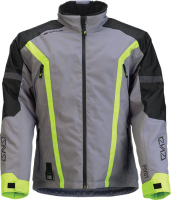 ARCTIVA Pivot Fits 8  SNOWMOBILE Jacket - Gray/Hi-Vis - Large 3120-2158