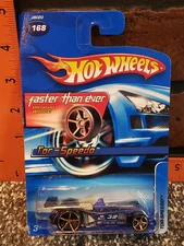 2006 Hot Wheels #168 - Tor-Speedo Dark Blue FTE Faster Than Ever 