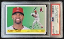 2020 Topps Archives Albert Pujols #15 Angels PSA 9