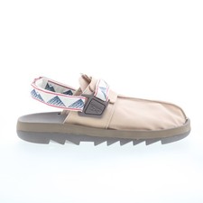 Reebok Beatnik GW2811 Mens Brown Mesh Slip On Slides Sandals Shoes
