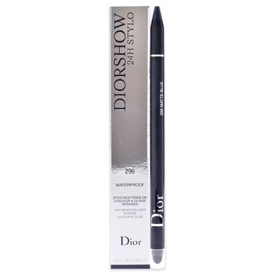 Diorshow 24H Stylo Eyeliner - 296 Matte Blue by Christian Dior - 0.007 oz
