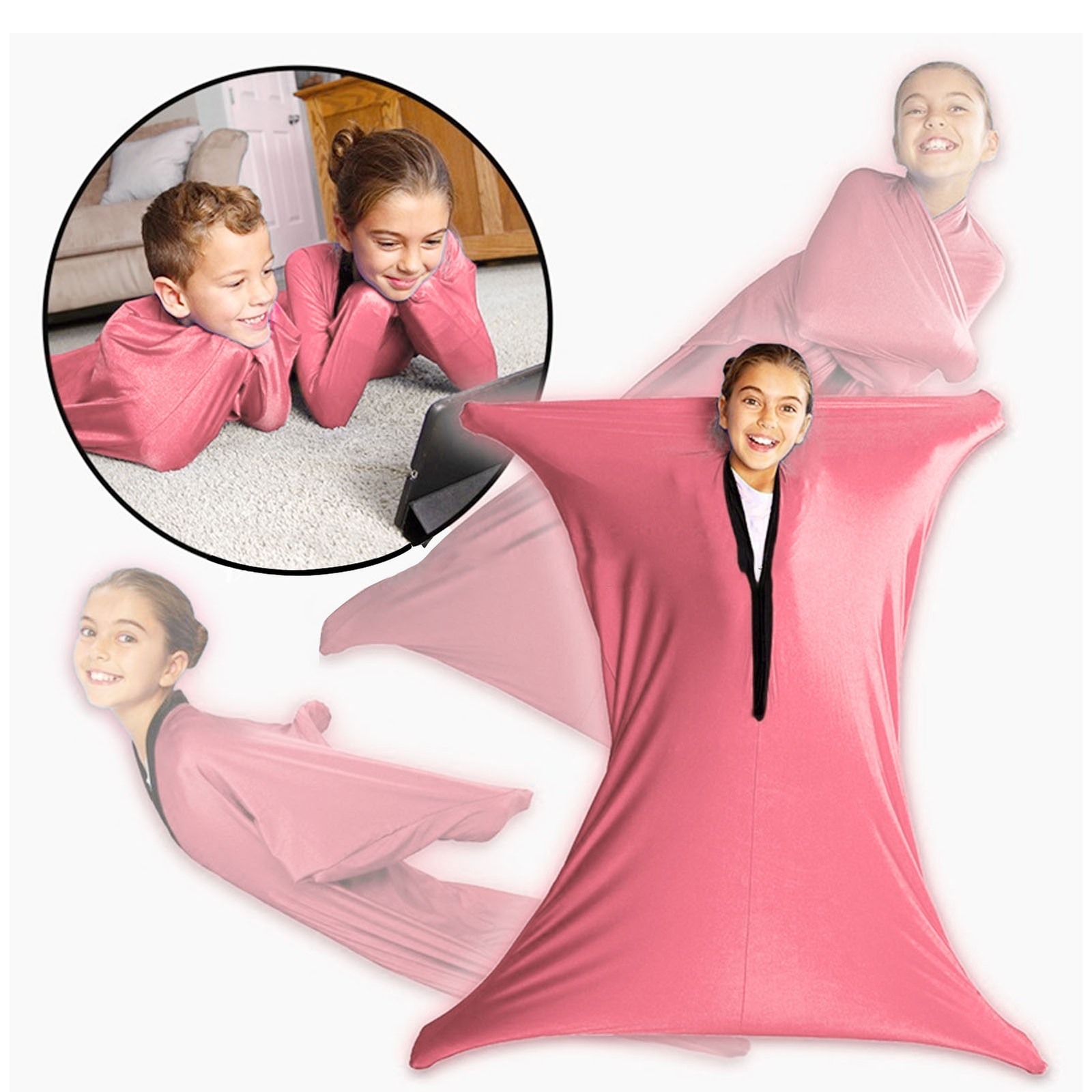 ༝Dynamic Movement Sensory Sock Pink Improved Self Calming Movement Sensory Bo