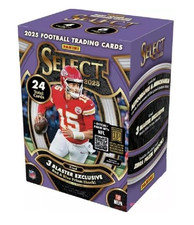 2025 Panini Select Football Factory Sealed Blaster Box 24 Cards