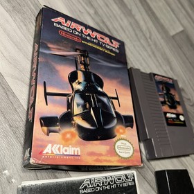 Airwolf Nes Nintendo completo CIB