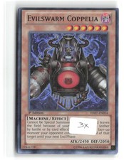 3x Evilswarm Coppelia HA07-EN054 Super Rare 1st Edition Yu-Gi-Oh!